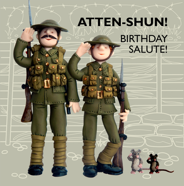 Atten-shun Atten-shun