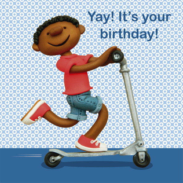 Birthday scooter Birthday scooter