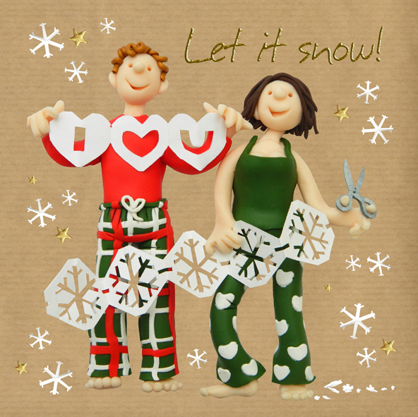 Let it snow - garland Let it snow - garland