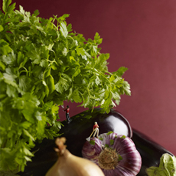 Pruning the parsley Pruning the parsley