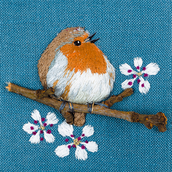 Robin on a twig Robin on a twig