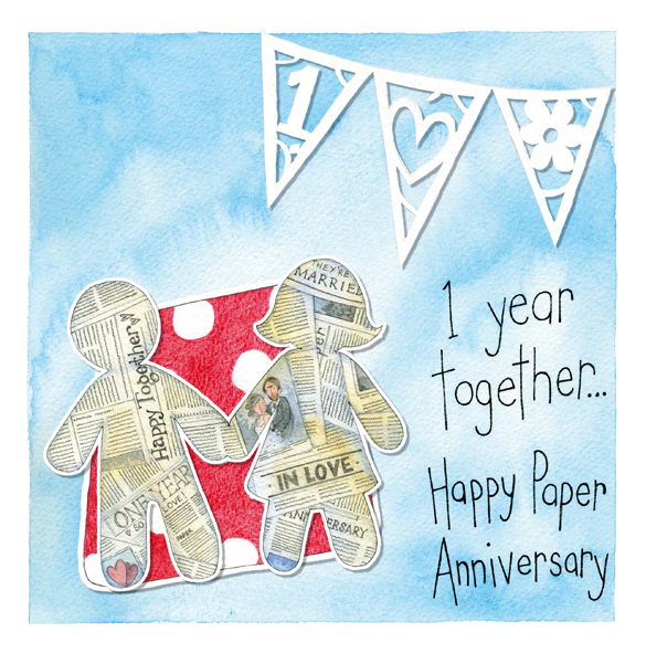 1st anniversary - paper 1st anniversary - paper
