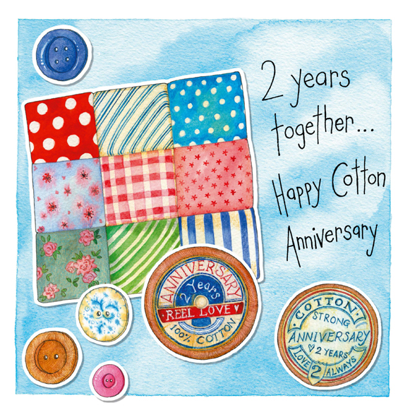 2nd anniversary - cotton 2nd anniversary - cotton
