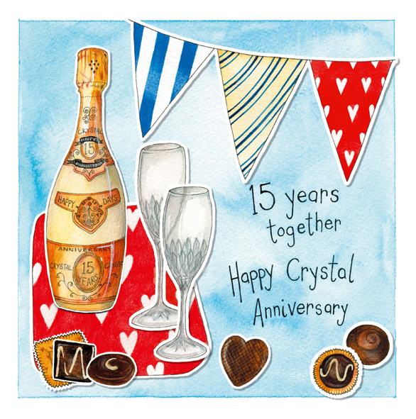 15th anniversary - crystal 15th anniversary - crystal