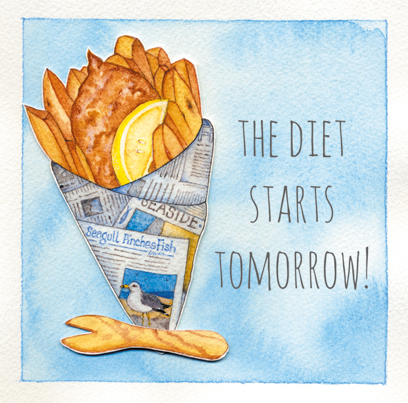 The diet starts tomorrow The diet starts tomorrow