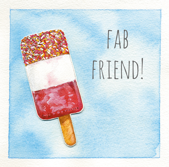 Fab friend mini card Fab friend mini card