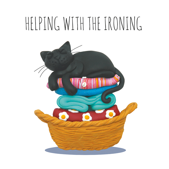 Ironing mini card Ironing mini card