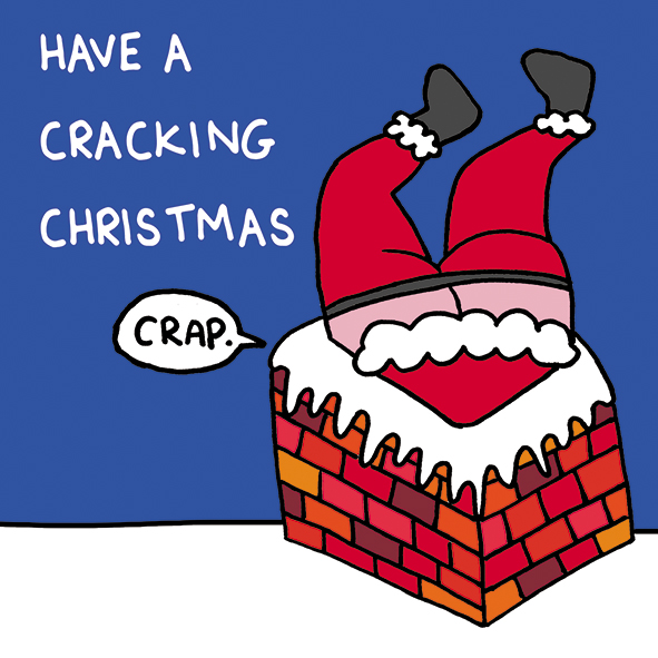 Cracking Christmas - chimney Cracking Christmas - chimney