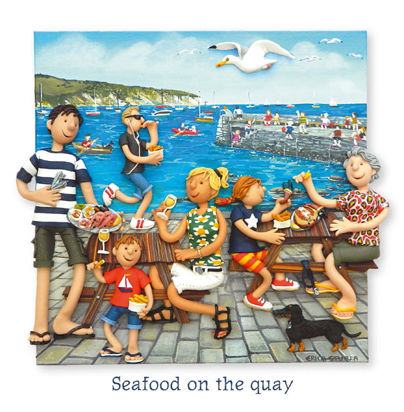 Seafood on the quay Seafood on the quay