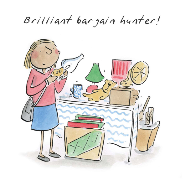 Brilliant bargain hunter Brilliant bargain hunter