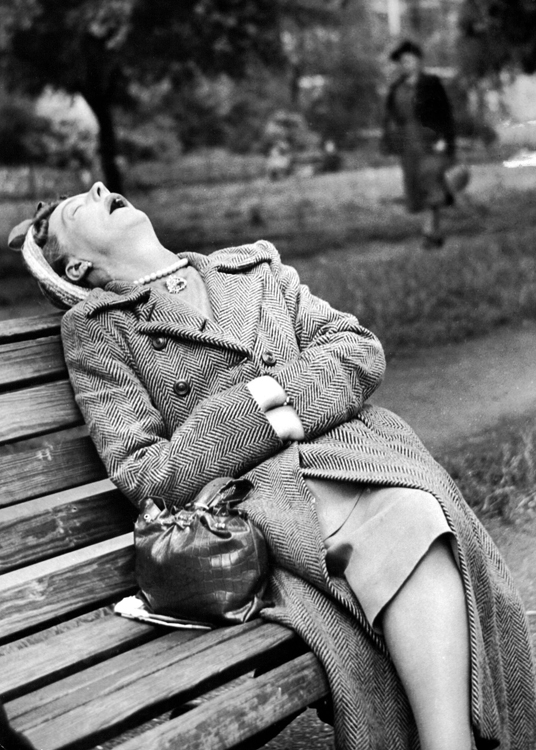 Asleep on bench Asleep on bench
