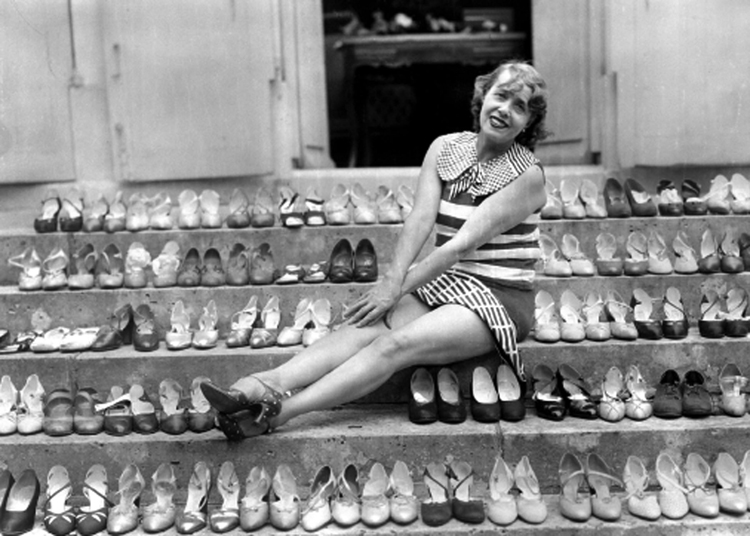 Surrounded by shoes Surrounded by shoes