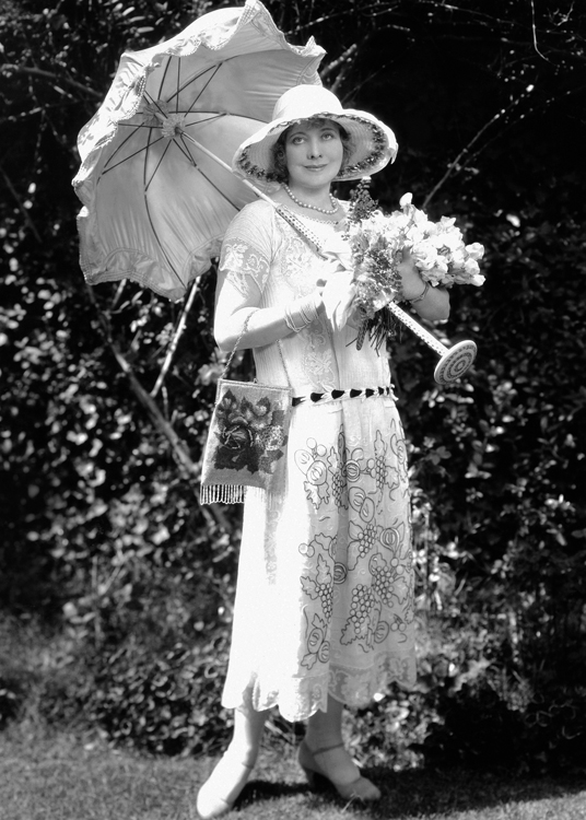 Woman with parasol Woman with parasol
