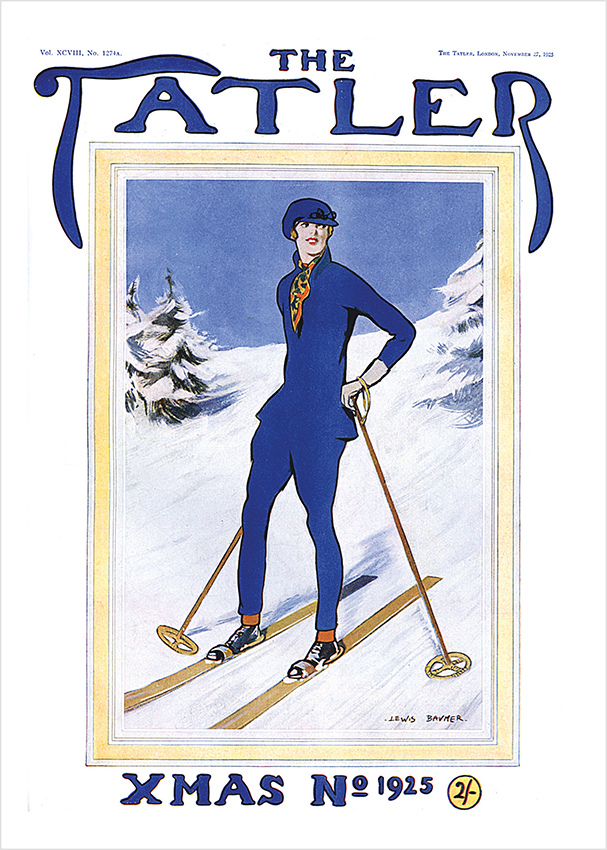 Tatler Christmas cover 1925 Tatler Christmas cover 1925