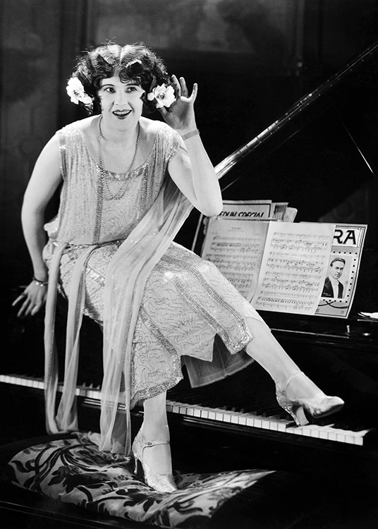 Woman on piano Woman on piano
