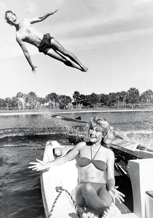 Airborne waterskier Airborne waterskier
