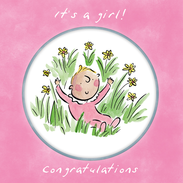 Congratulations it's a girl Congratulations it's a girl