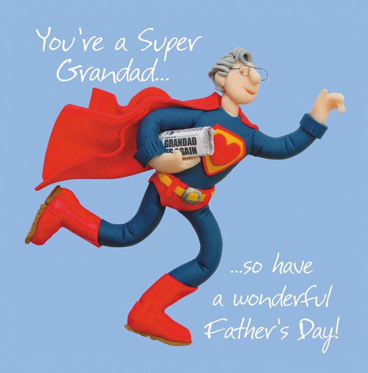 Super Grandad on Fathers Day Super Grandad on Fathers Day