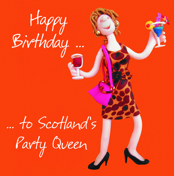 Scotland's party queen Scotland's party queen