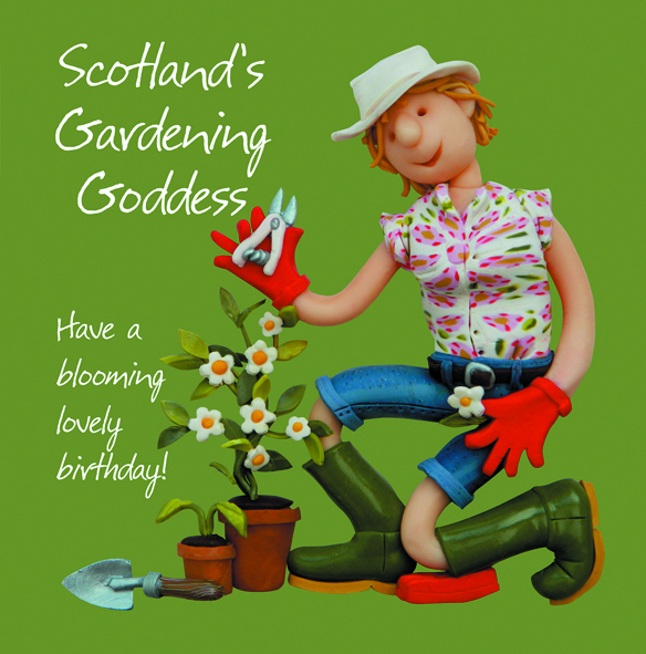 Scotland's gardening goddess Scotland's gardening goddess