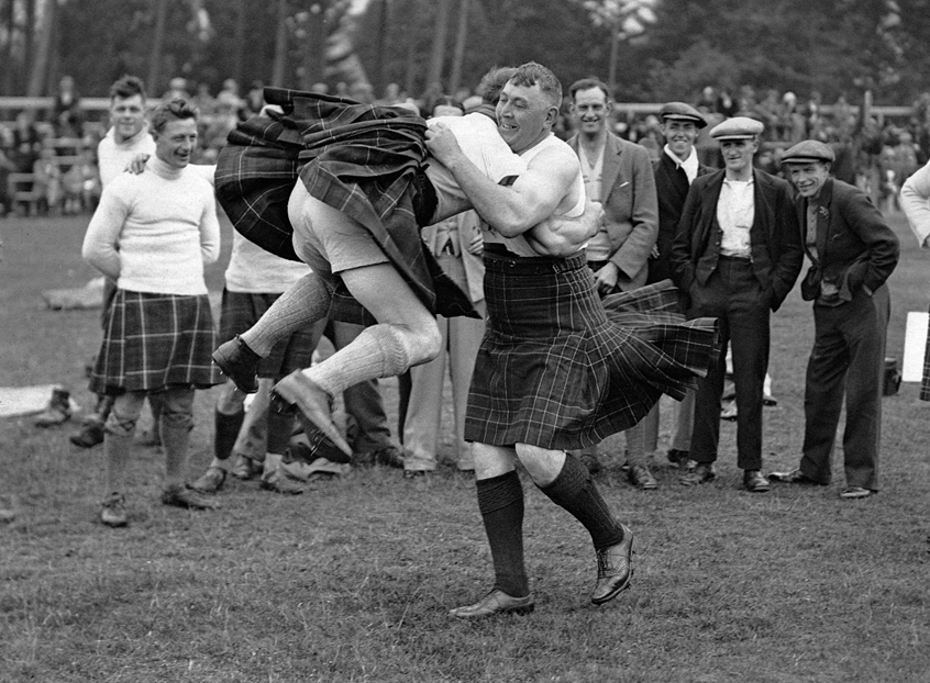 Swirling kilts Swirling kilts