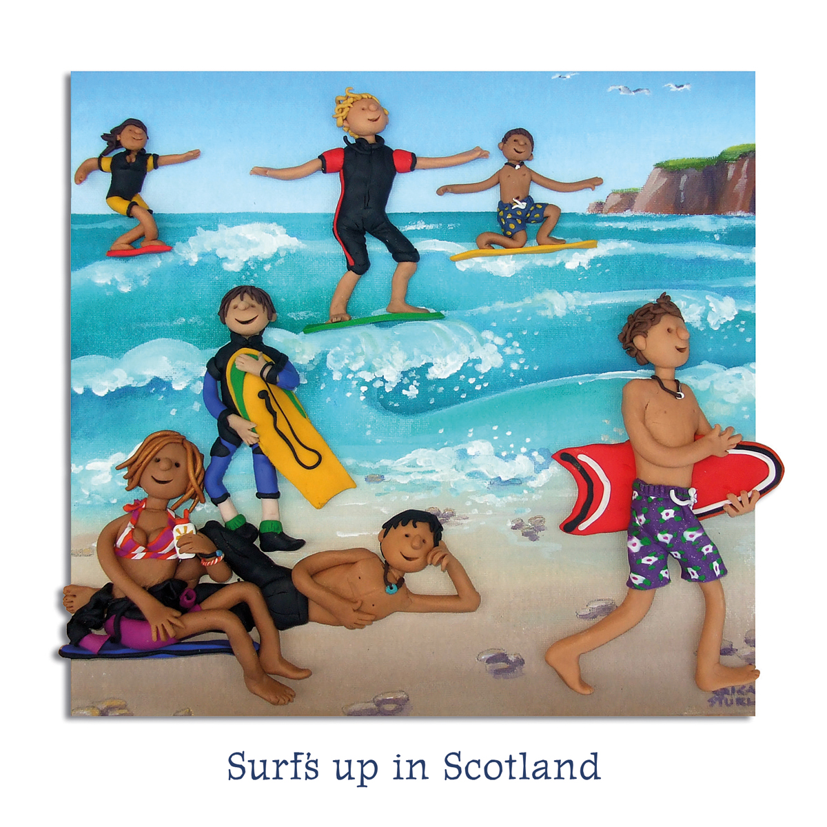 Surf's up in Scotland Surf's up in Scotland