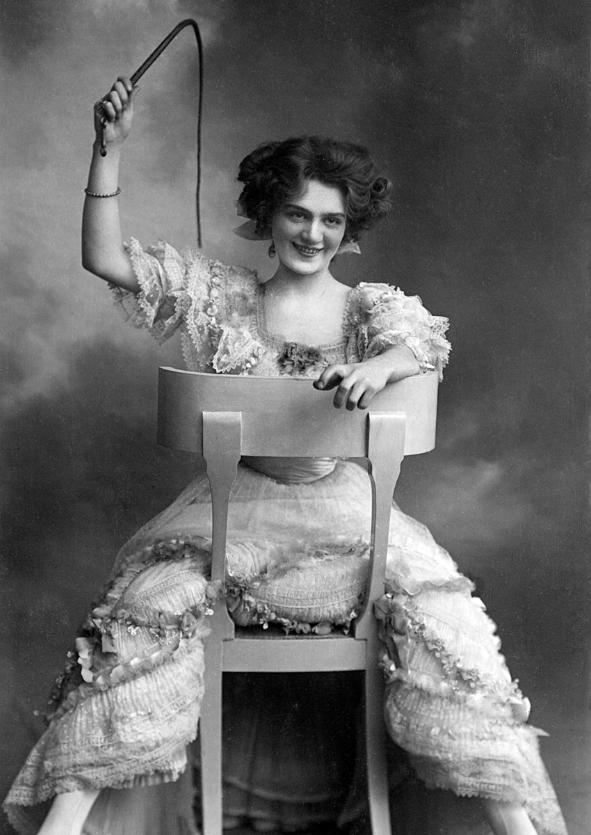 Lady with whip Lady with whip