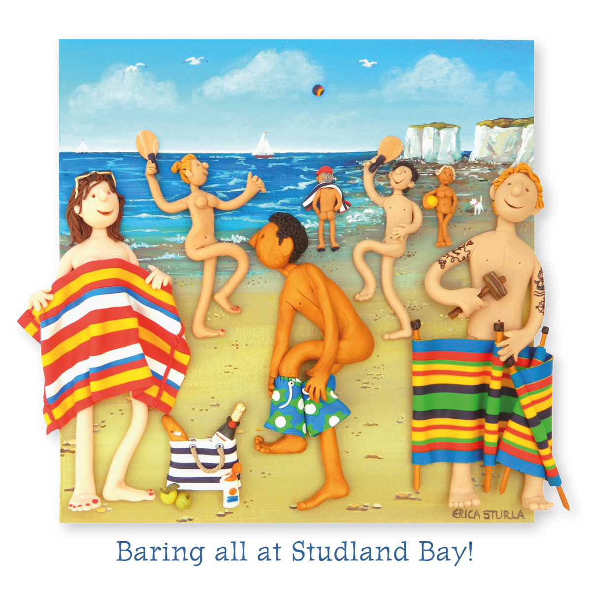 Baring all at Studland Bay Baring all at Studland Bay
