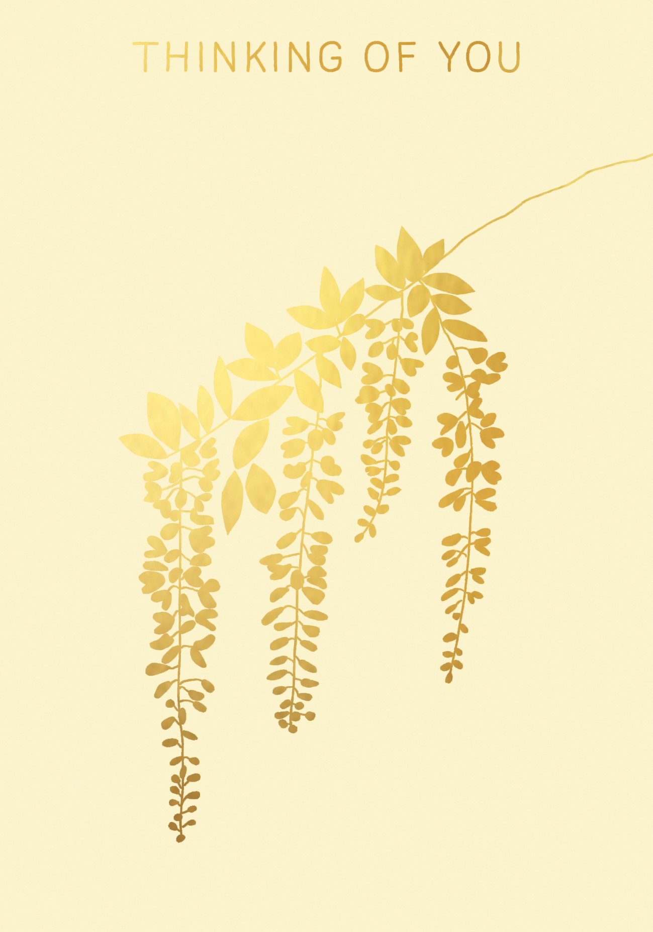 Laburnum Thinking of You Greeting Card Laburnum Thinking of You Greeting Card