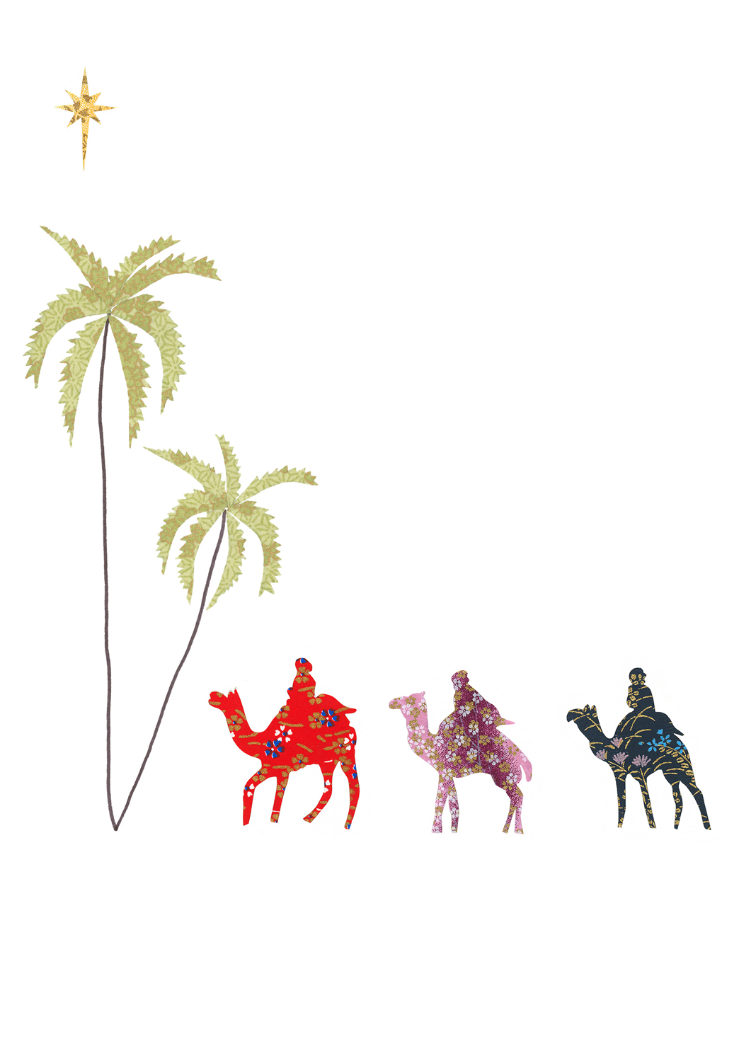 Three Wise Men Greeting Card Three Wise Men Greeting Card