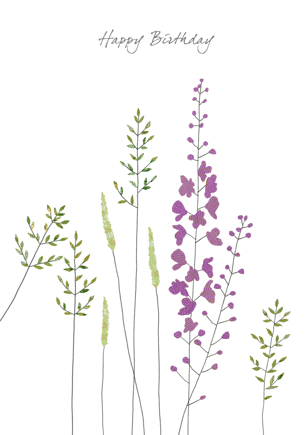 In The Meadow Birthday Card In The Meadow Birthday Card