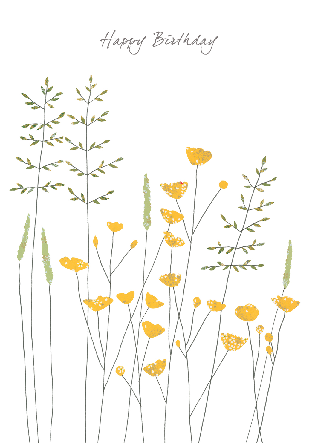 Buttercups Birthday Card Buttercups Birthday Card
