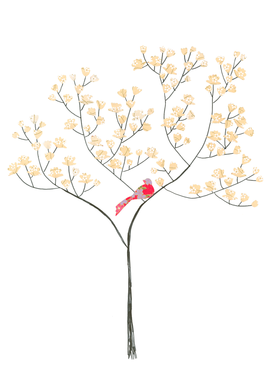 Magnolia Tree Greeting Card Magnolia Tree Greeting Card