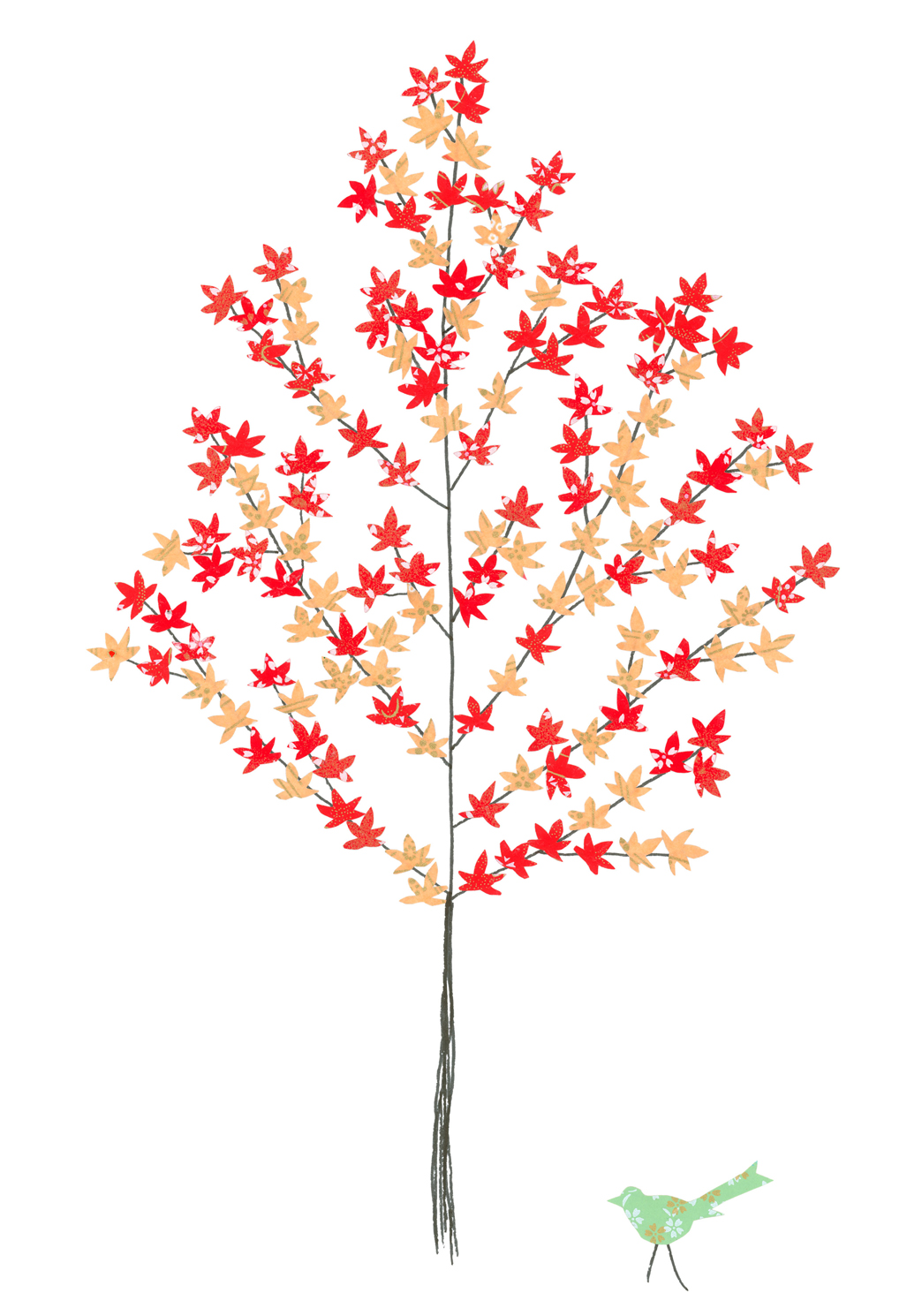 Maple Tree Greeting Card Maple Tree Greeting Card