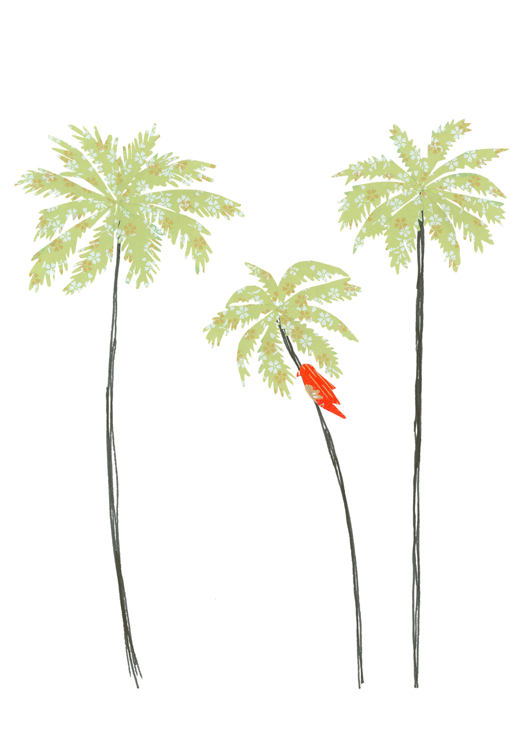 Palm Trees Greeting Card Palm Trees Greeting Card