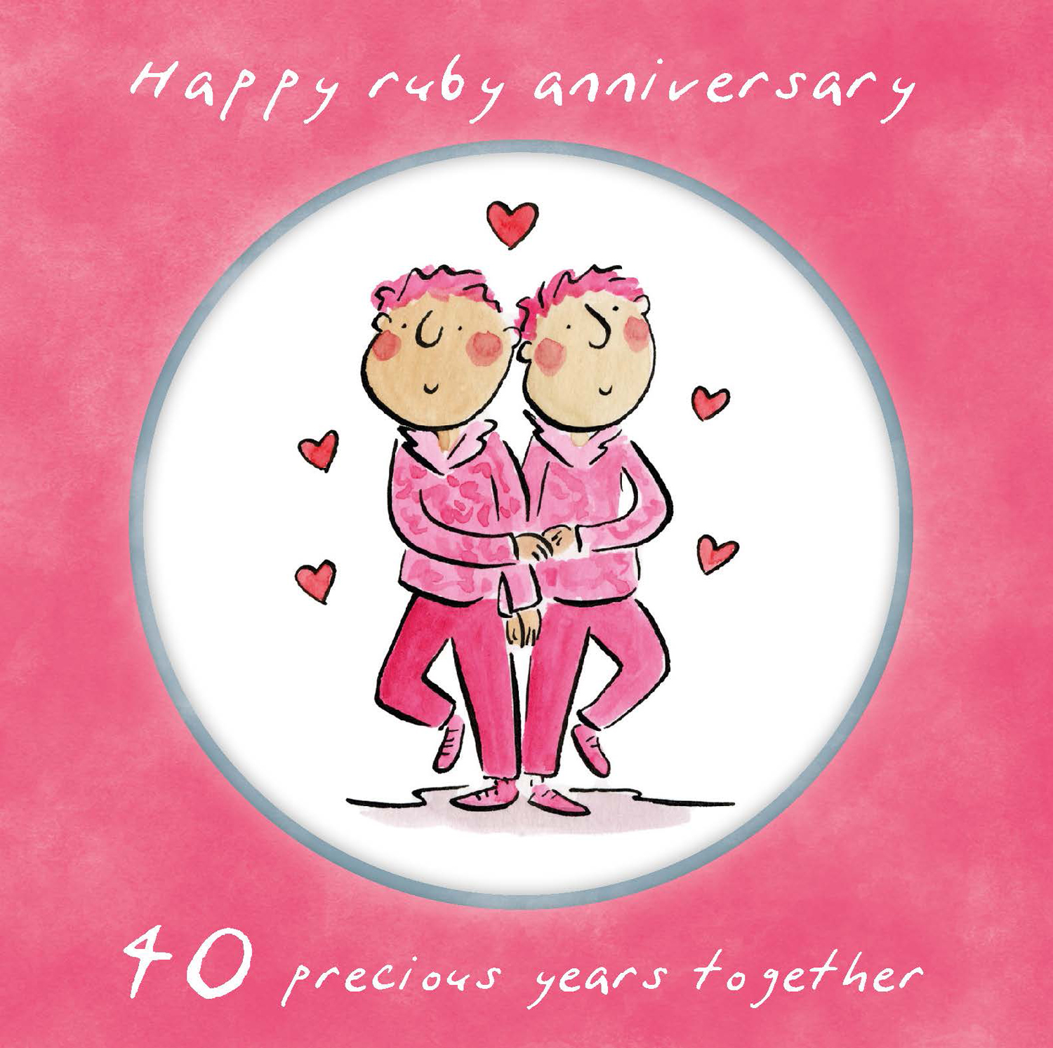 Same sex Ruby anniversary (male) Same sex Ruby anniversary (male)