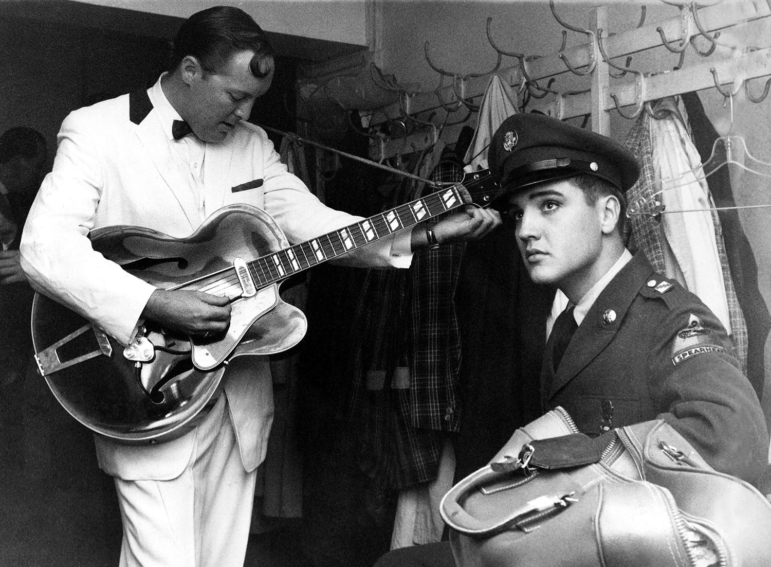 Elvis Presley and Bill Haley Elvis Presley and Bill Haley