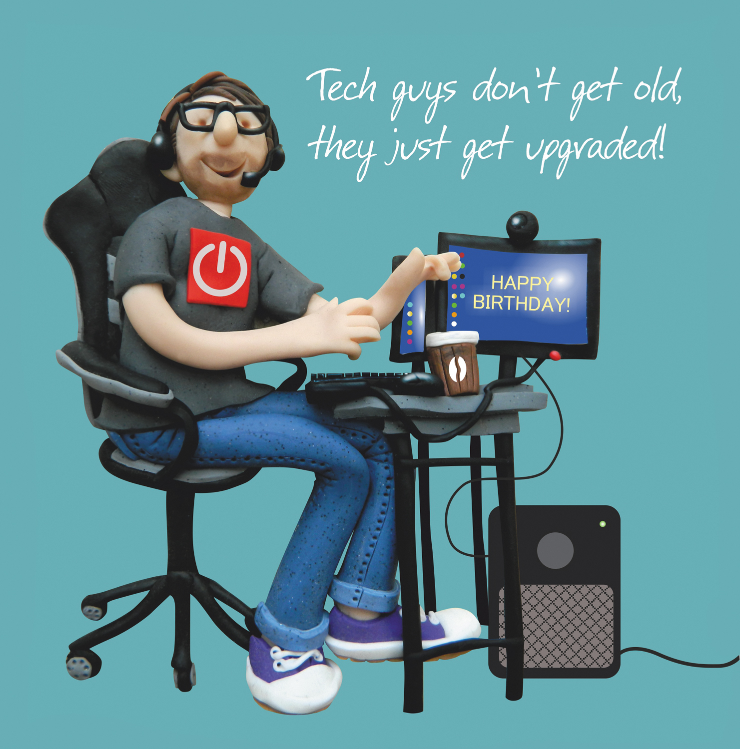 Tech guys don't get old Tech guys don't get old