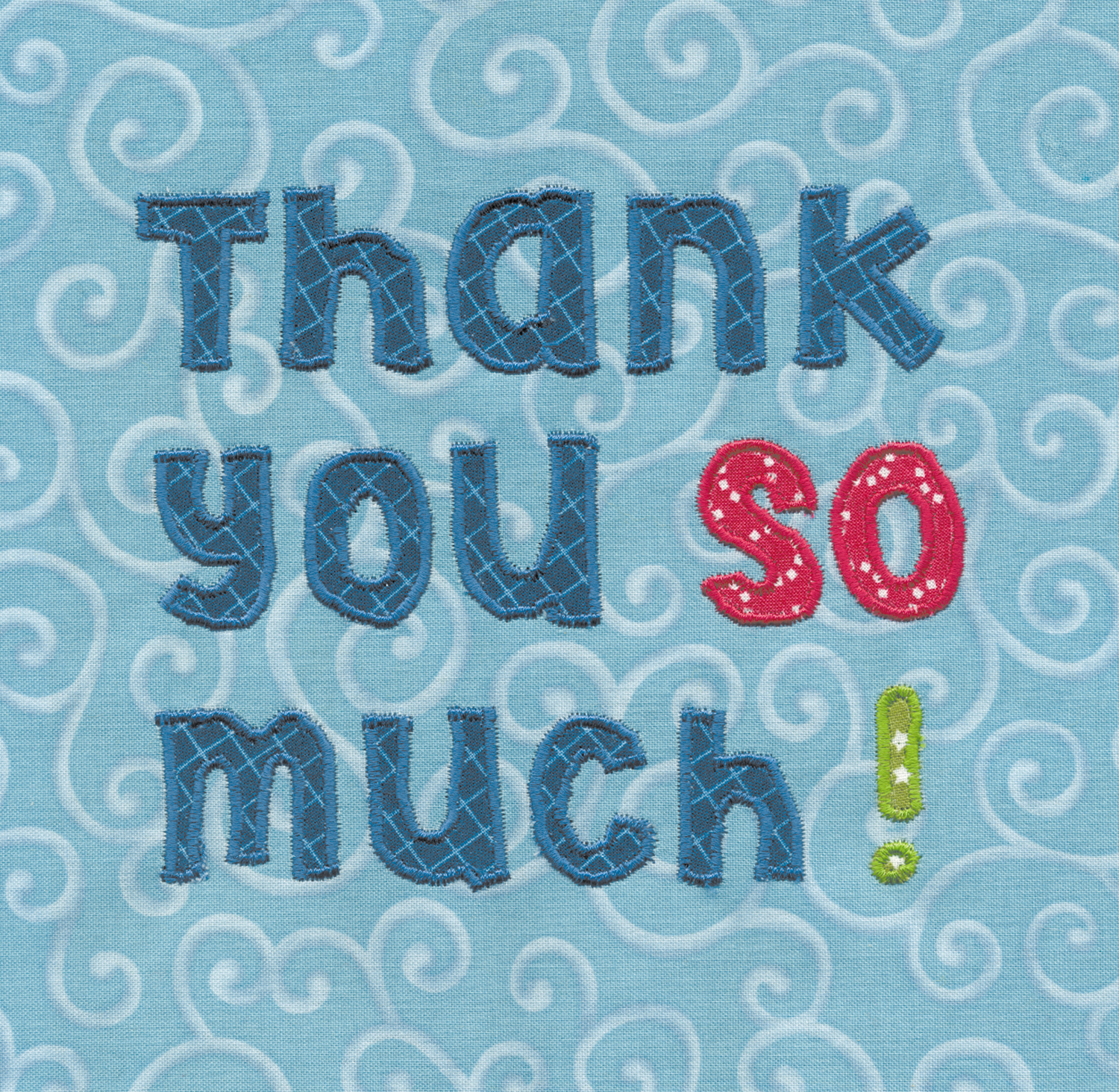 Thank you SO much mini card Thank you SO much mini card